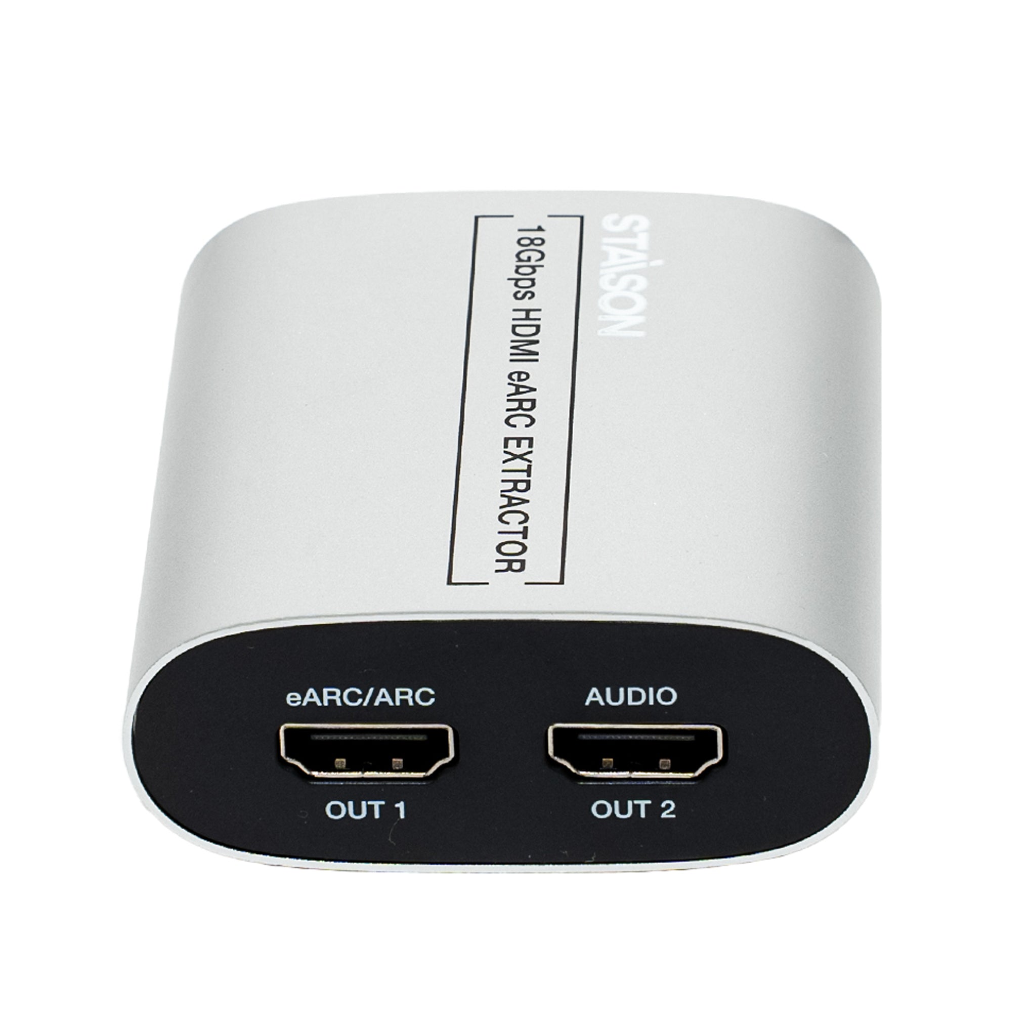 HDMI eARC/ARC extractor on a white background