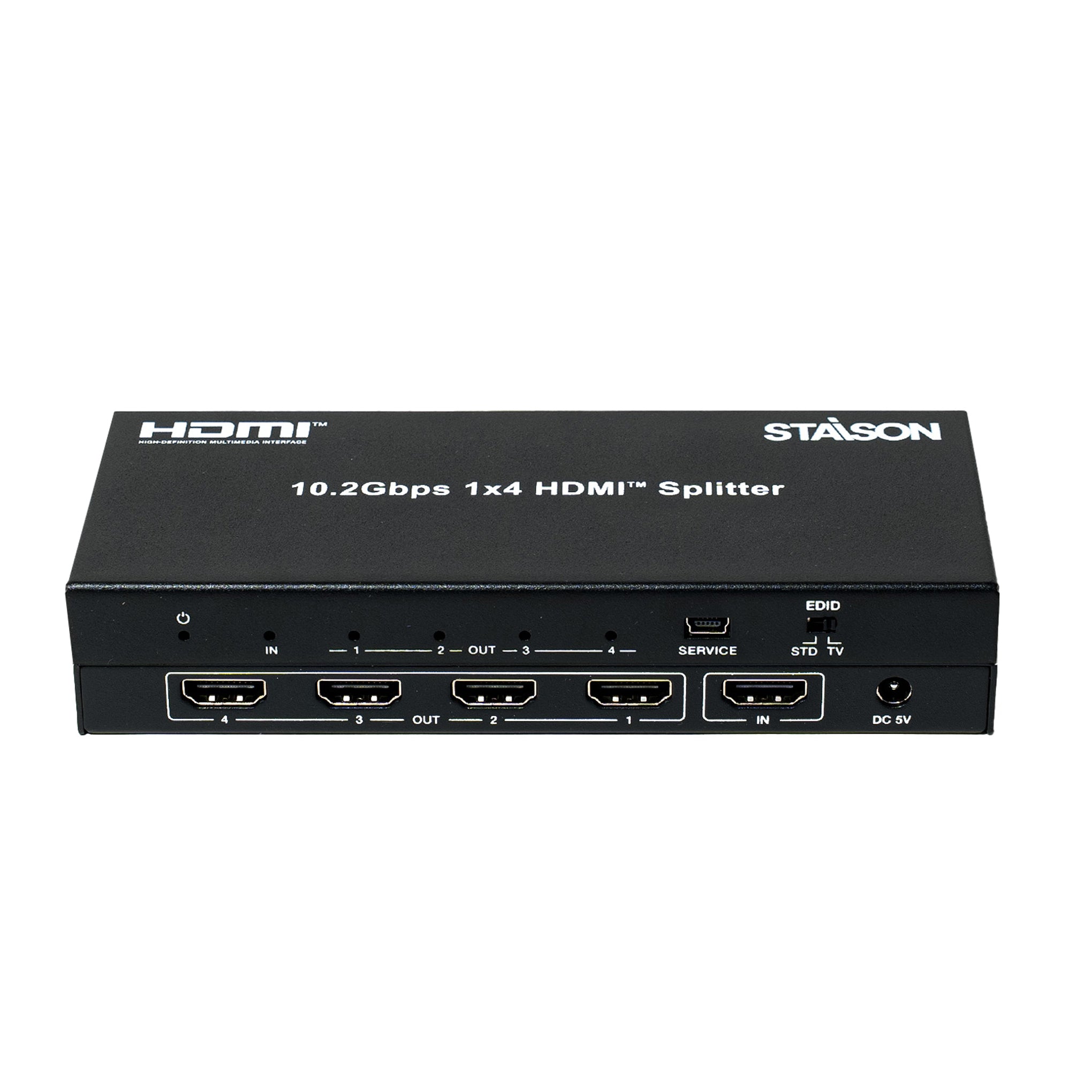 HDMI SPLITTER with staison branding on a white background.