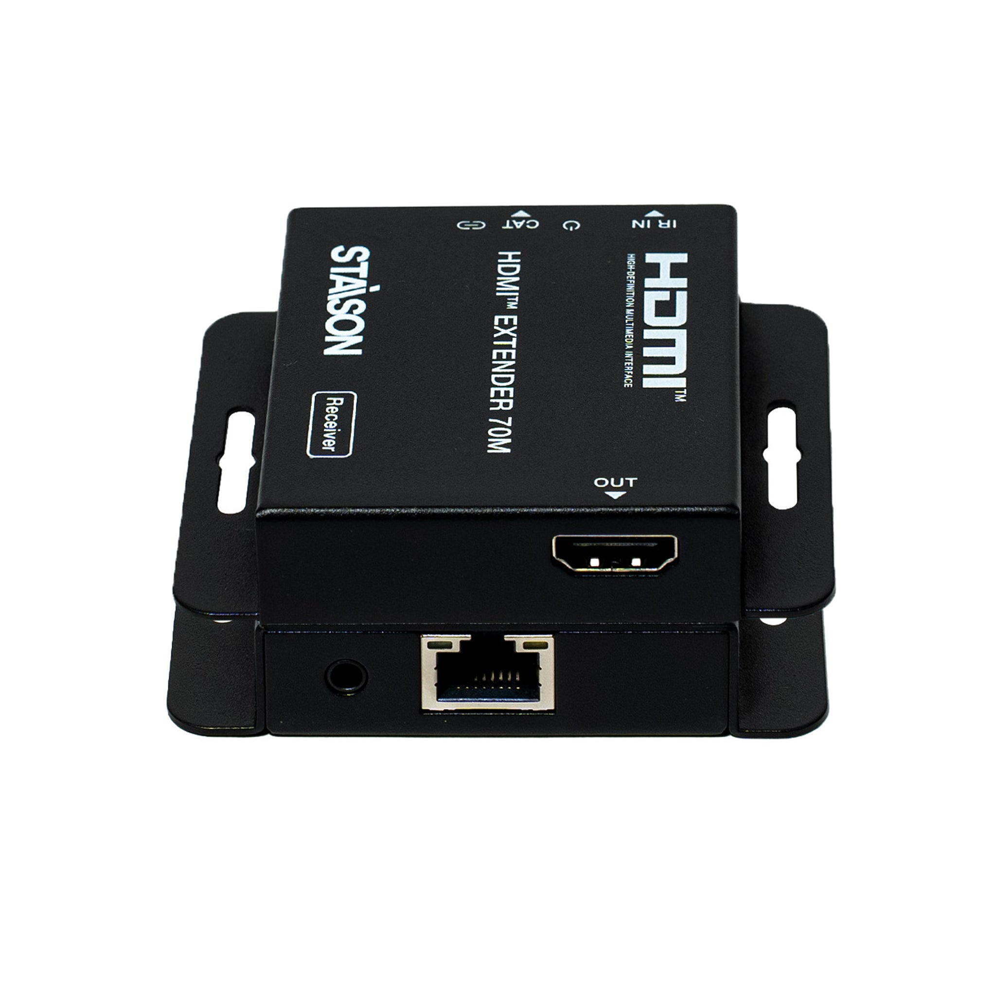 HDMI receiver with staison branding in white background.