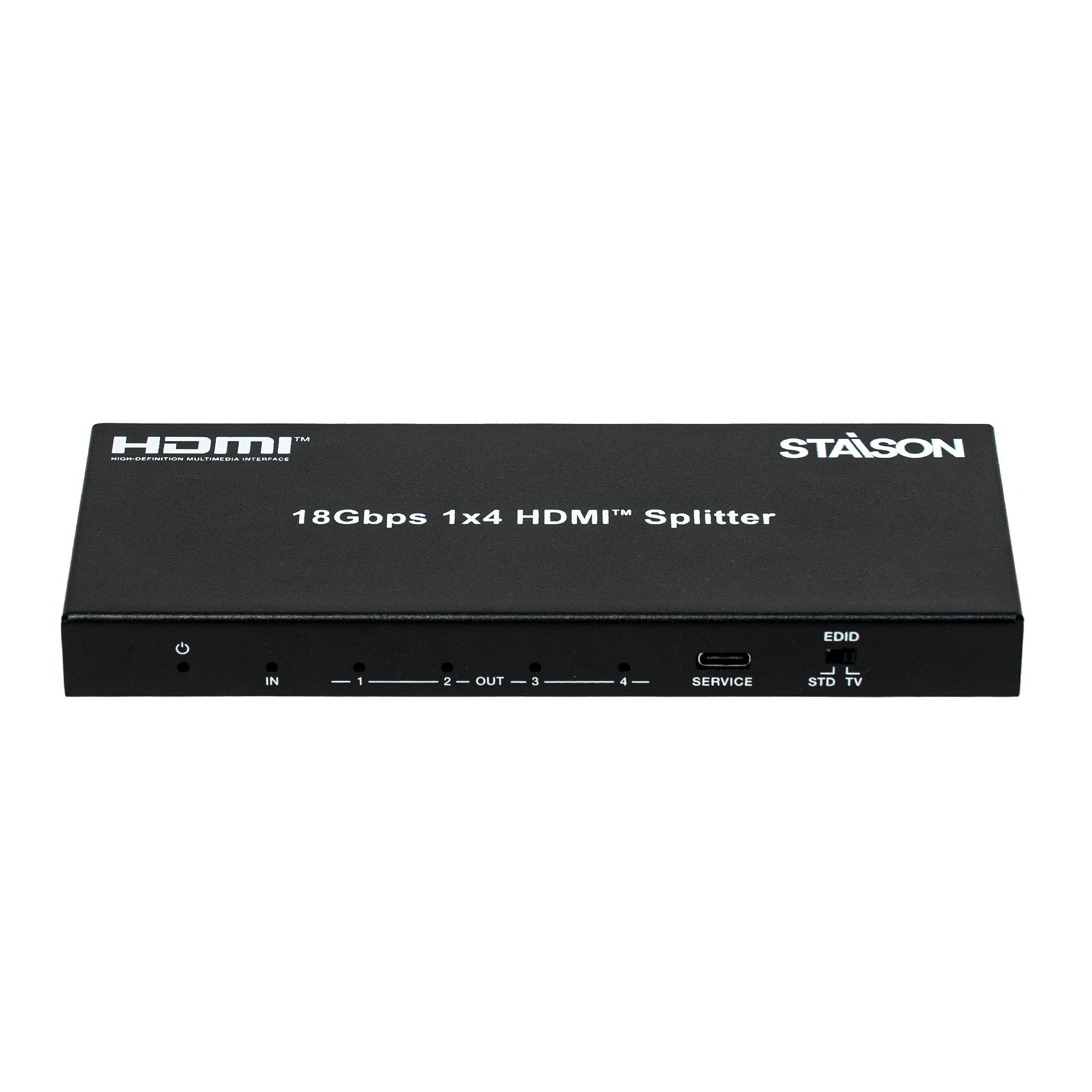 HDMI SPLITTER with staison branding on a white background