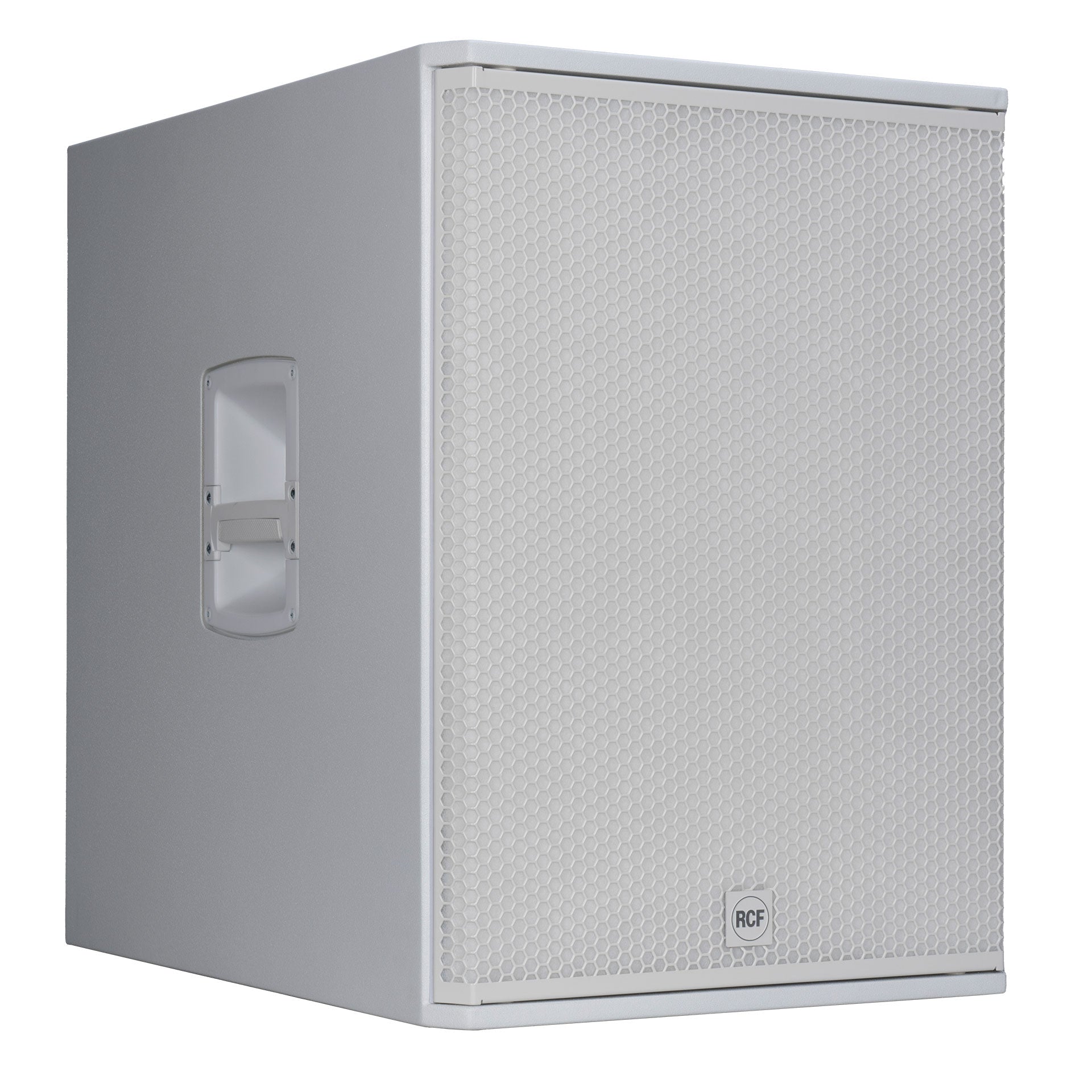 RCF SUB 18-AX Subwoofer - Right Side Profile View-White
