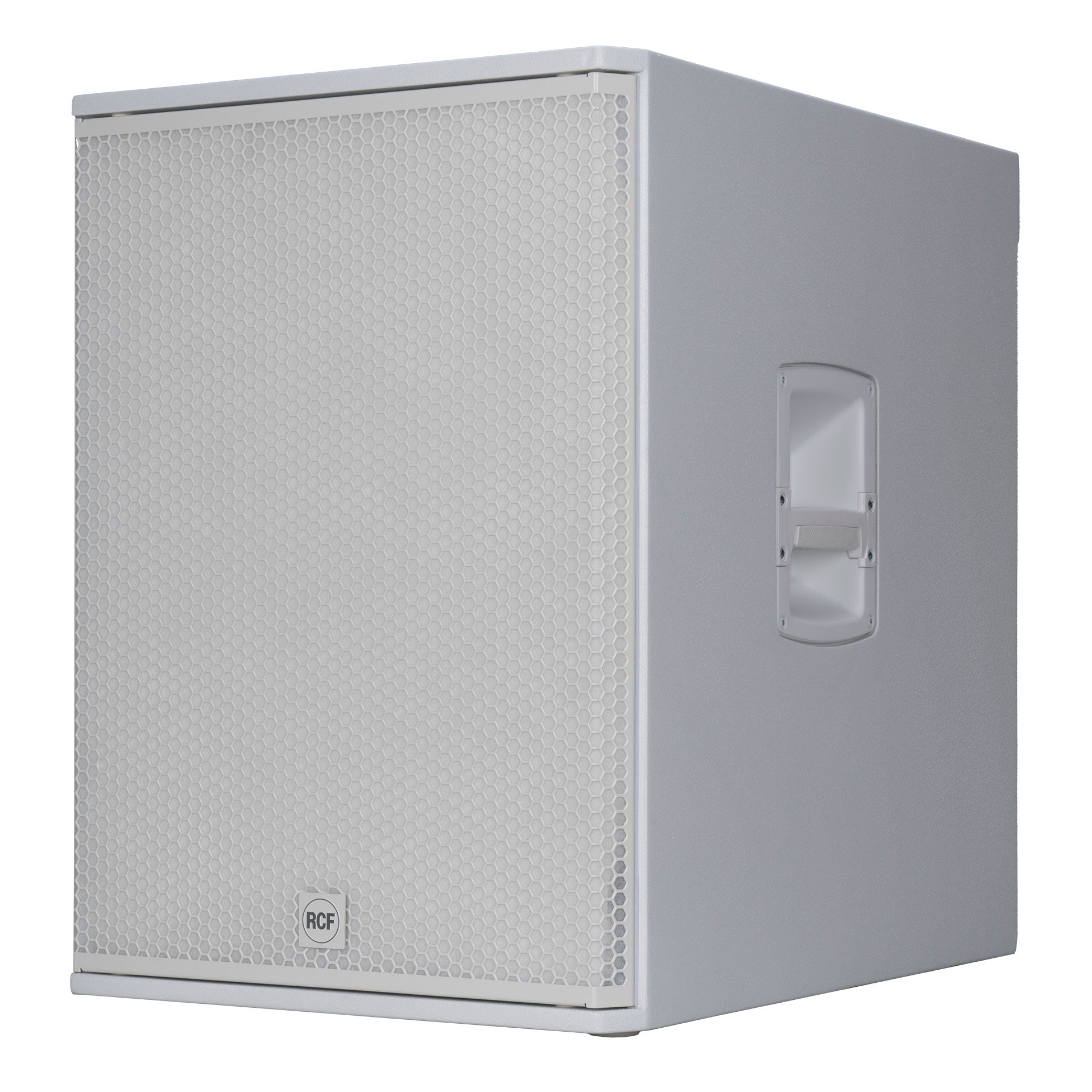 RCF SUB 18-AX Subwoofer - Left Side Profile View -white