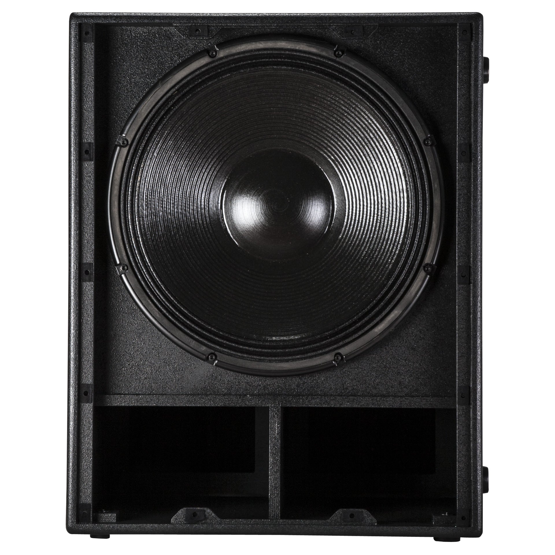 RCF SUB 8004-AS single 18 inch cardioid subwoofer front view