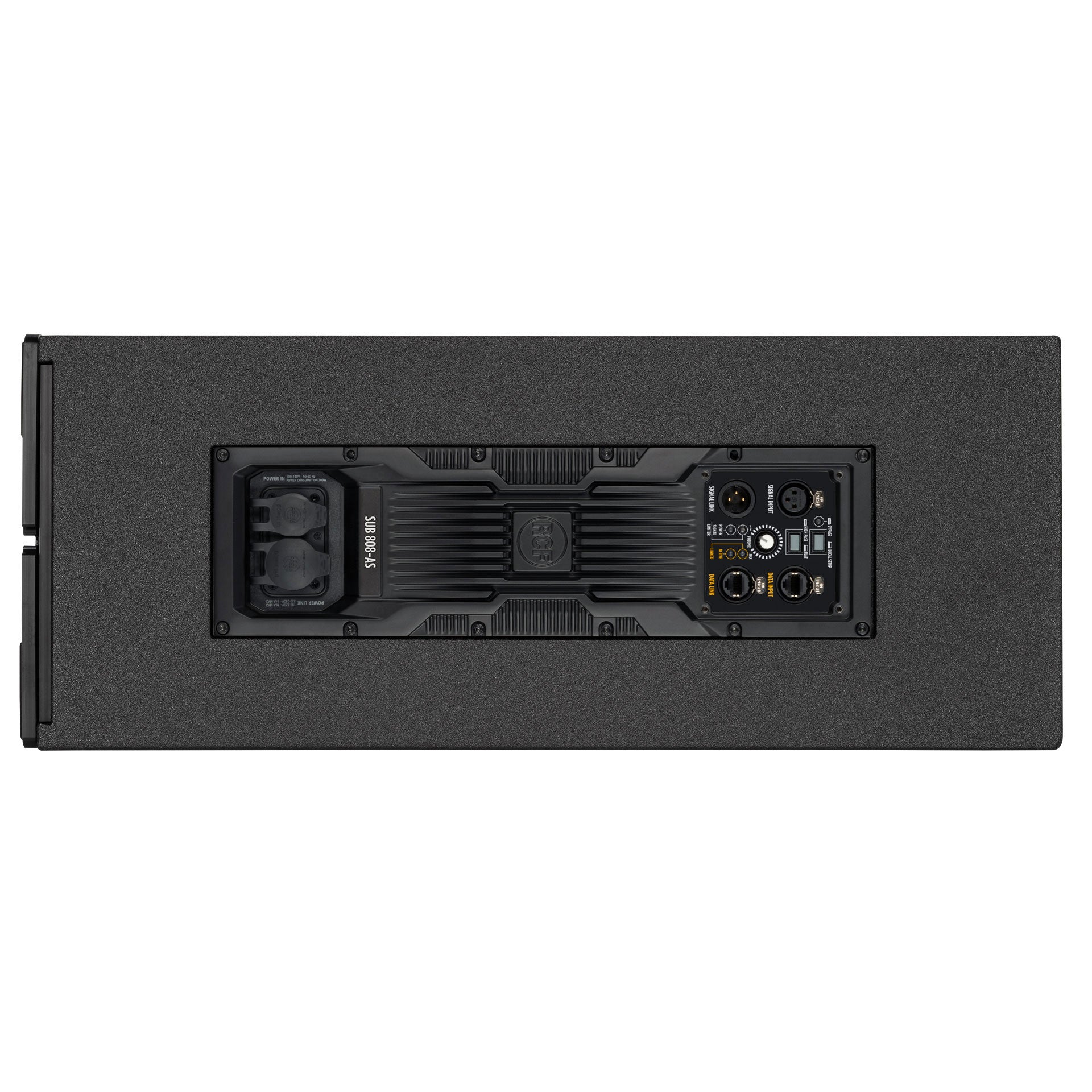 RCF SUB 808-AS dual 8 inch neo woofer configuration