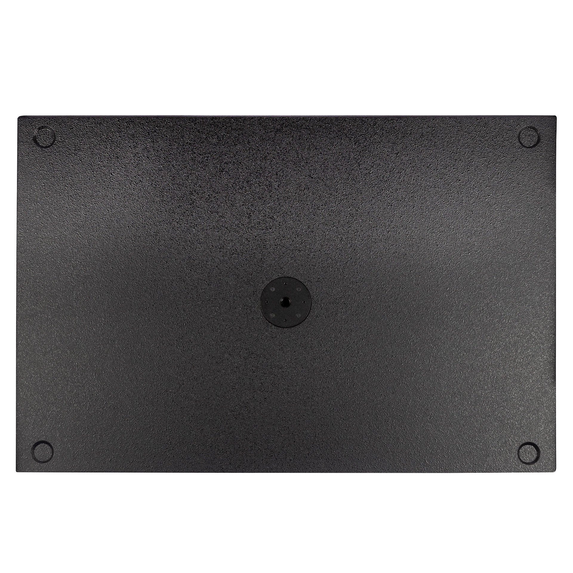 RCF SUB 9006-AS subwoofer bottom view with base