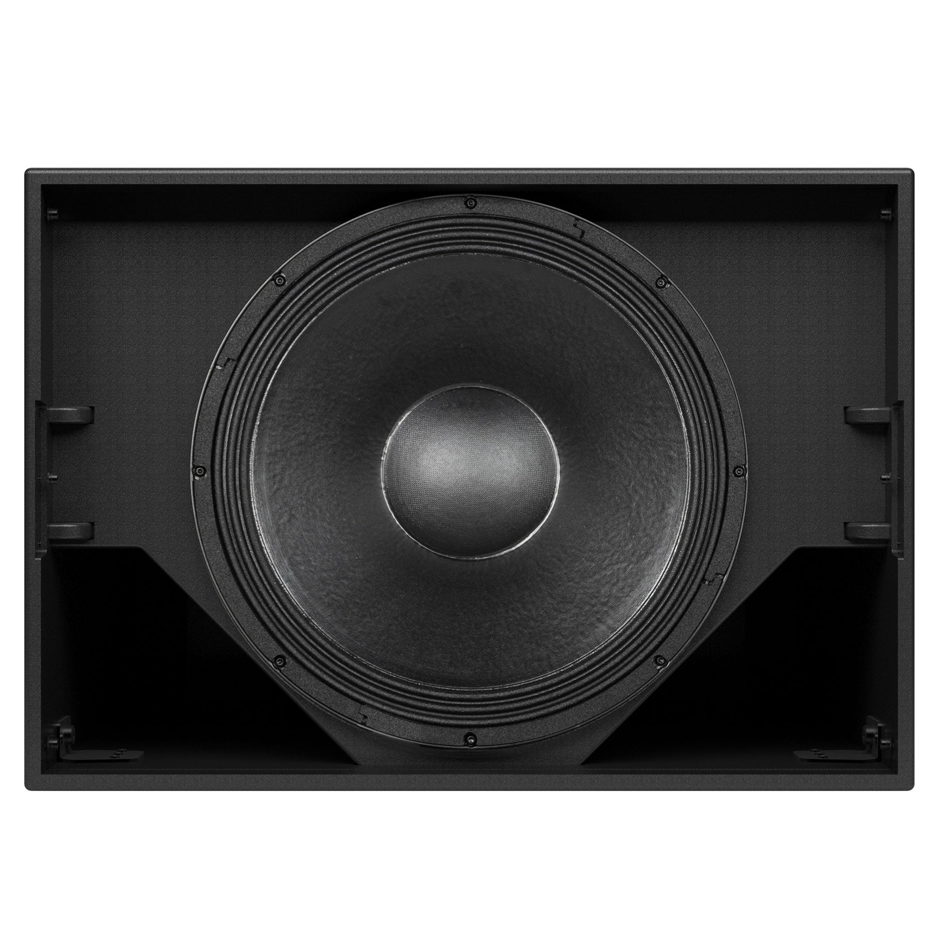 RCF SUB 9019-AS subwoofer side handle close-up