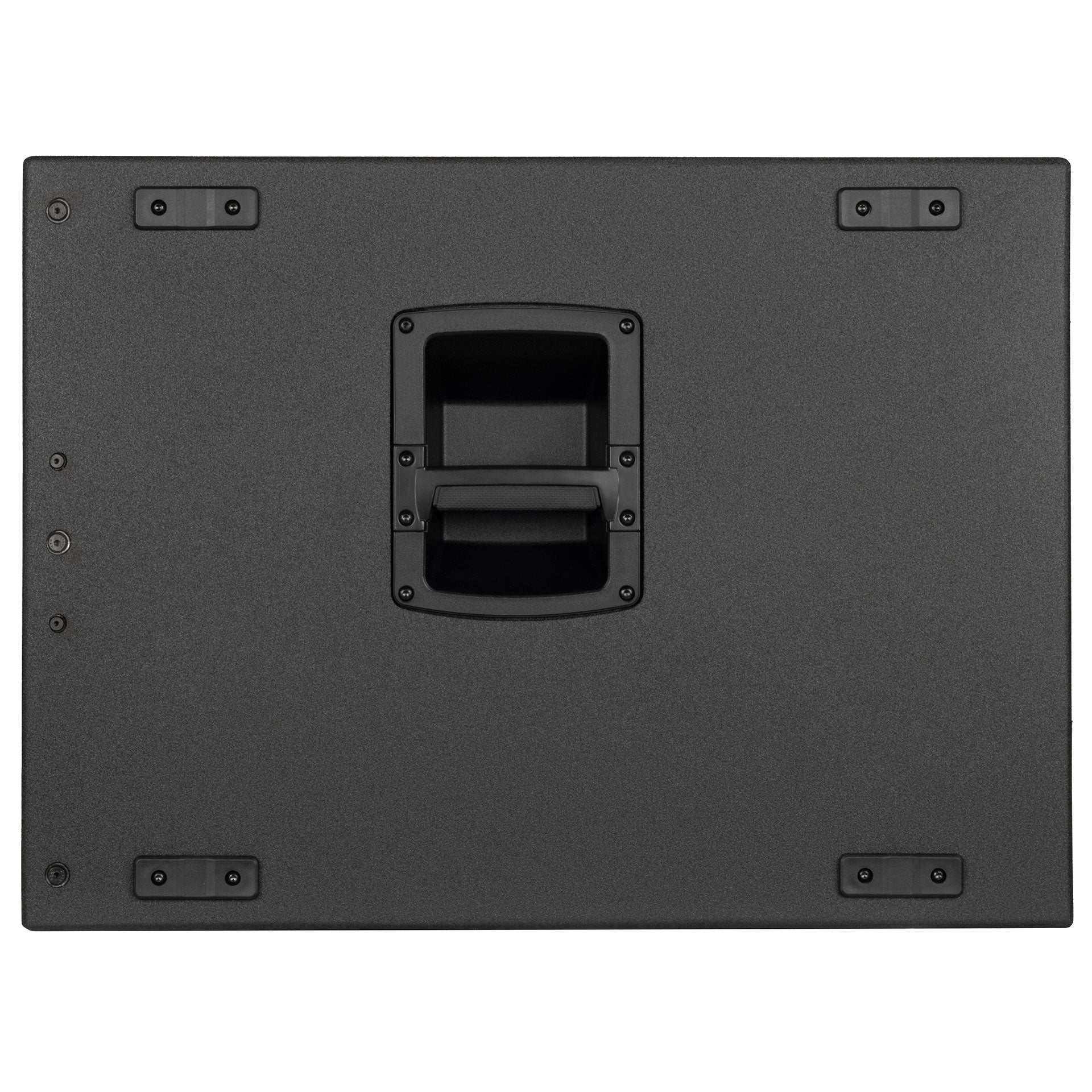 RCF SUB 9019-AS subwoofer side handle close-up