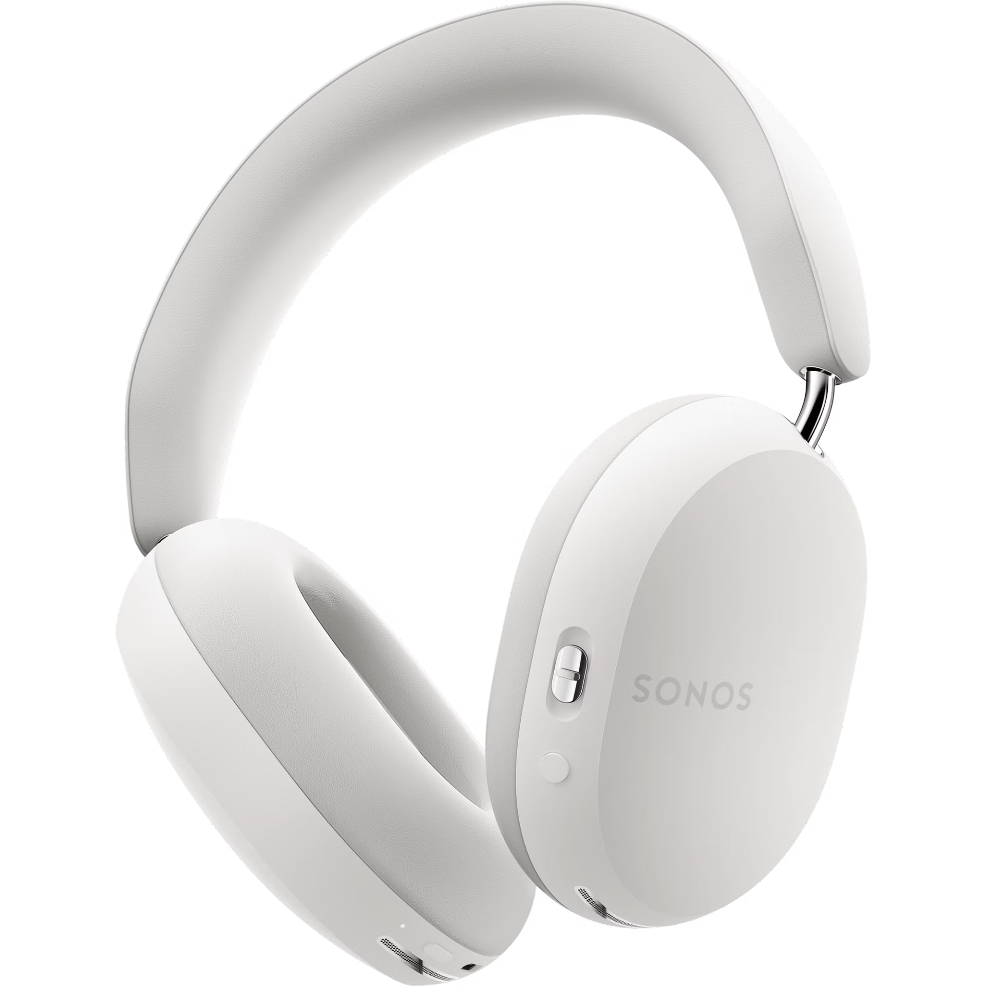 Sonos Ace white premium soft carry case close-up for protective headphone storage and travel