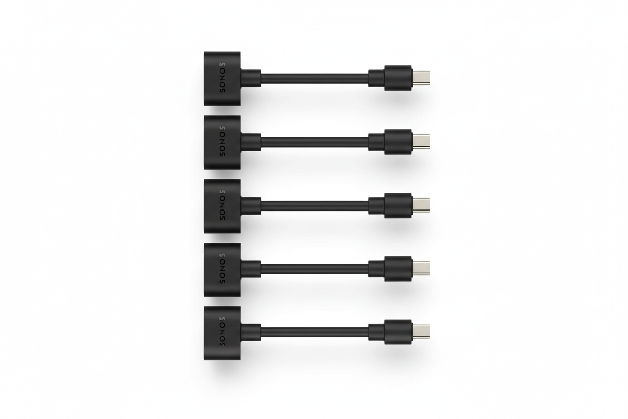 مجموعة Sonos OPTICAL ADAPTER من 5 قطع – ملحق توصيل