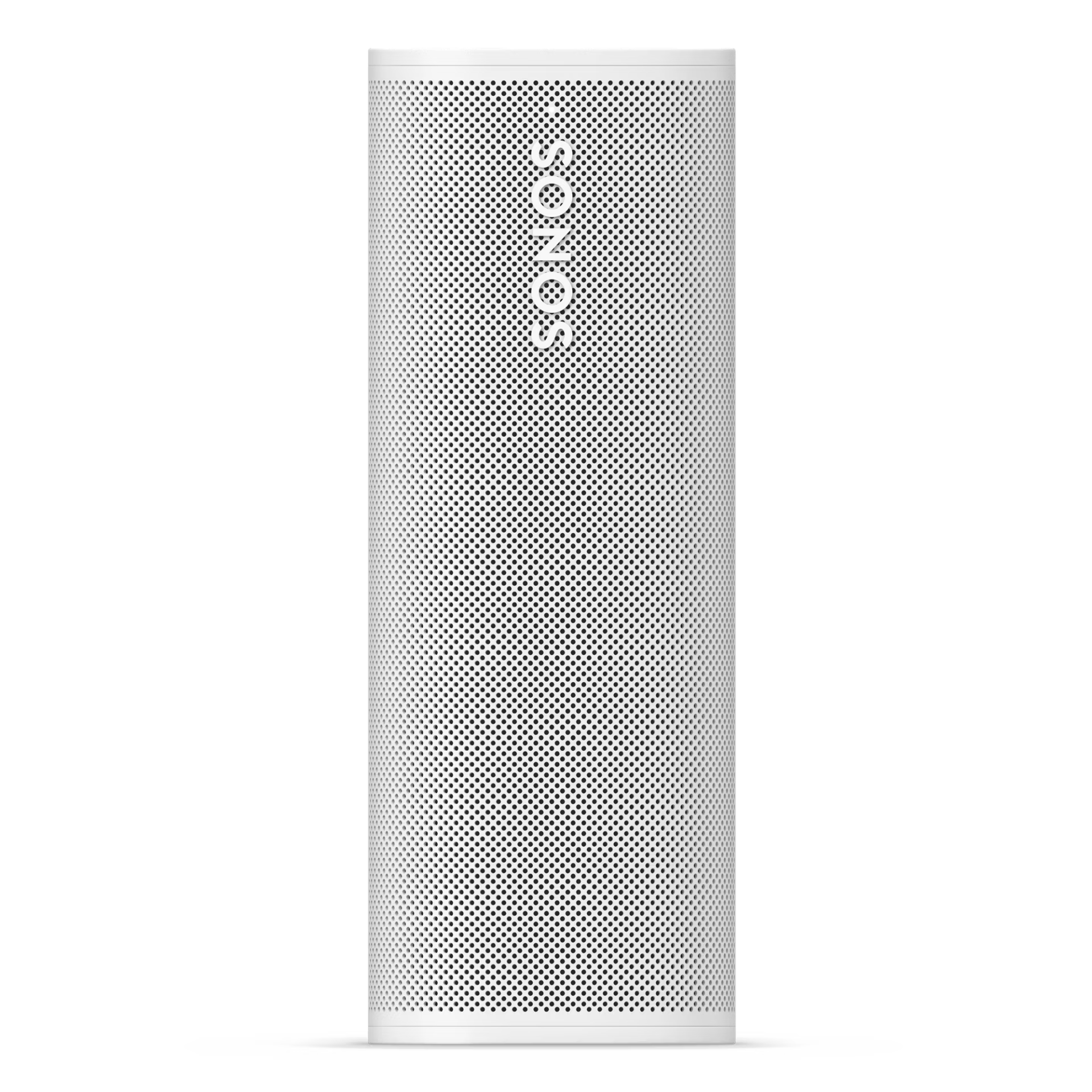 Sonos Roam 2 White portable smart speaker – front view with clean white finish and grille