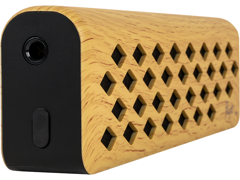 Flight Tiny6 Portable Maple Mini Amplifier compact travel-ready guitar amp in natural maple finish