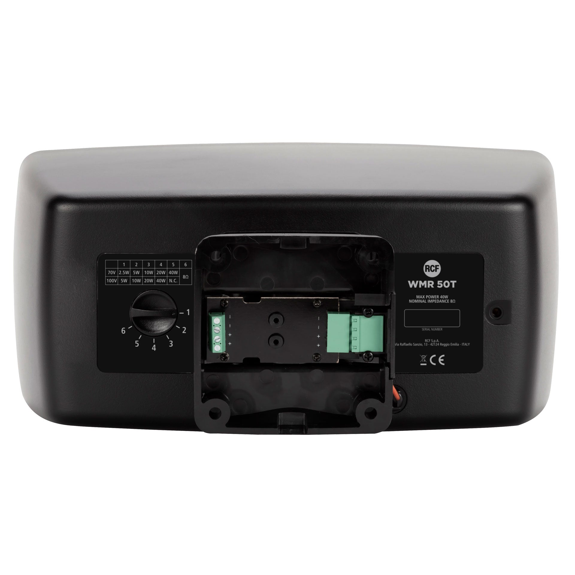 RCF WMR 50T Speaker - Back  View