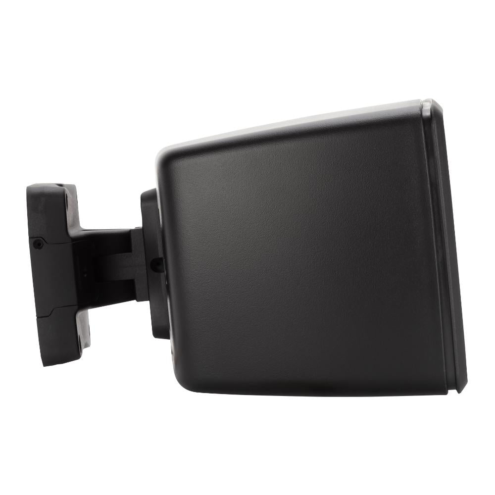 
WMR 50T speaker with wall mounting bracket and installation hardware