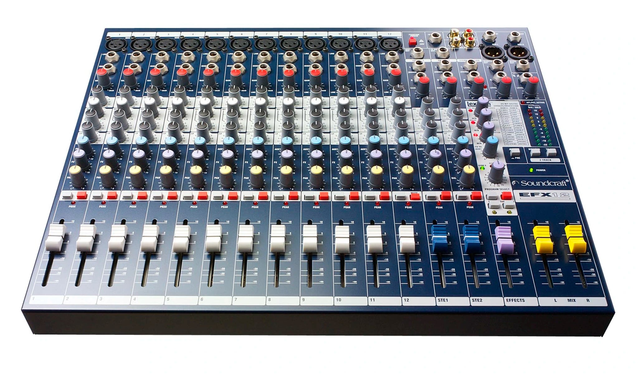 EFX12 Low-cost, high-performance Lexicon® effects mixers