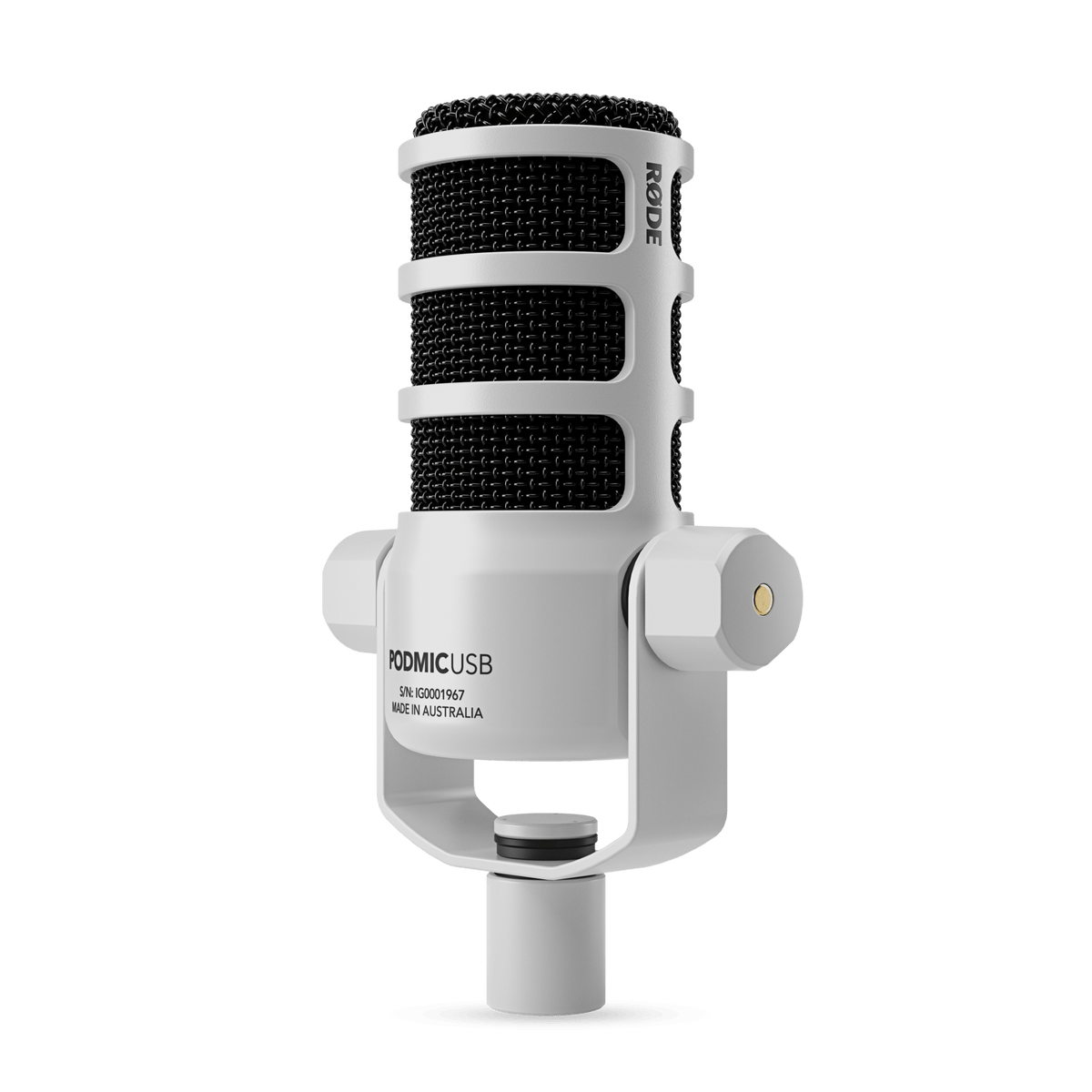 PodMic USB Dual-Connect Dynamic Microphone(White)