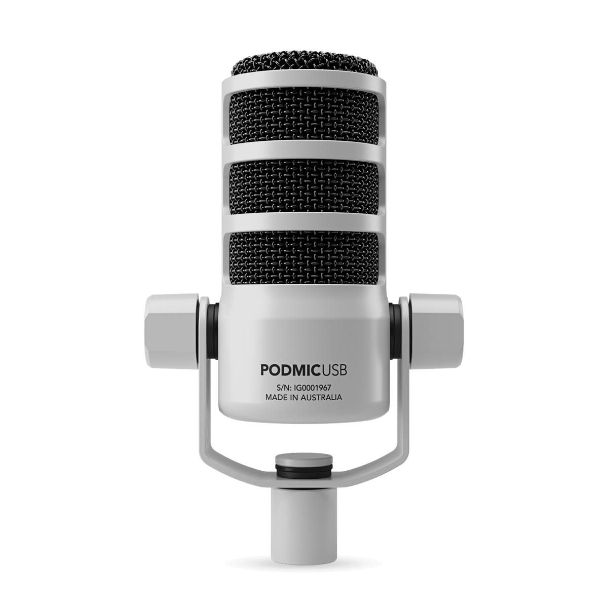 PodMic USB Dual-Connect Dynamic Microphone(White)