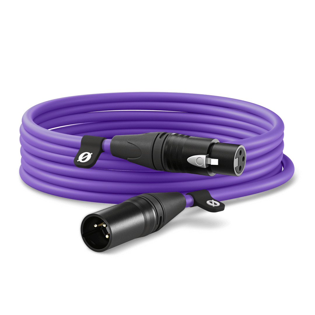 XLR Cable Premium XLR Cable (6M-PURPLE)