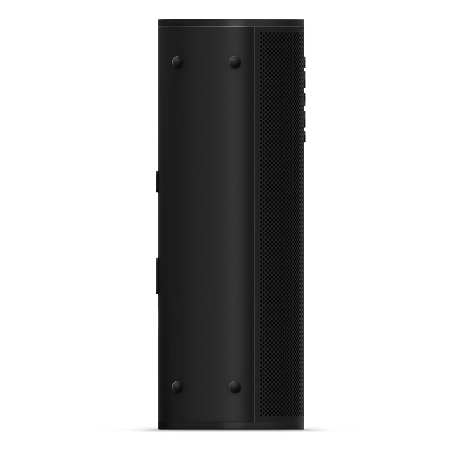 Sonos Roam 2 black portable HiFi smart speaker three-quarter angle showing compact triangular build